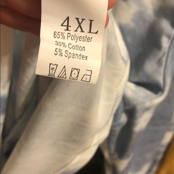 Tye Dye Long Sleeve Tee w/ Knot Detail - Picture 4 of 4